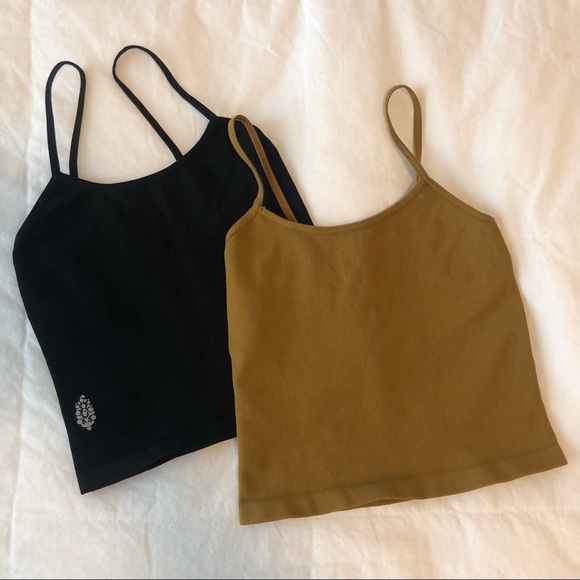 🖤 SOLD! 🖤 Bundle of Free People Seemless Tighten Up Tank - Picture 1 of 6